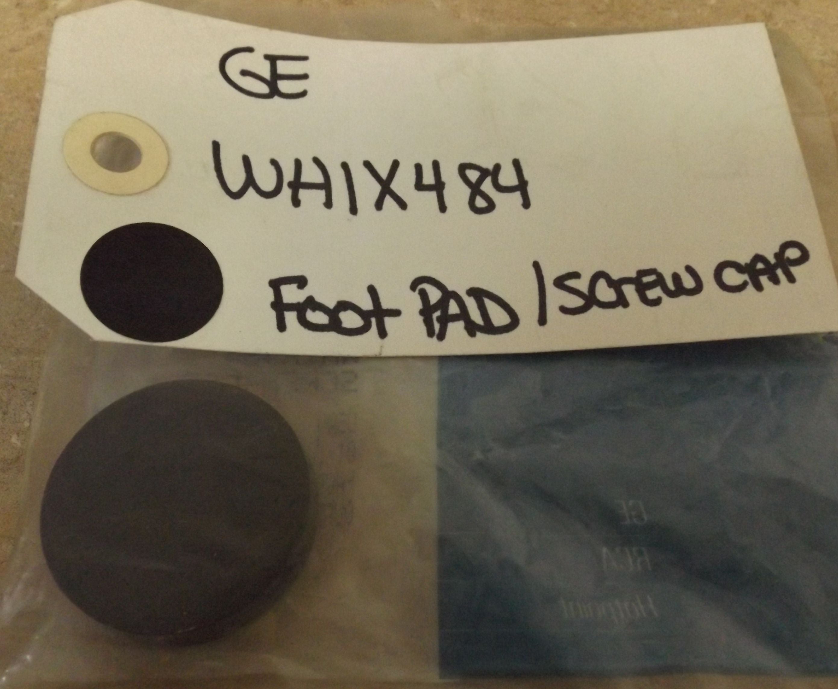 GE WASHER WH1X484 SCREW CAP (NEW) GE WASHER WH1X484 SCREW CAP (NEW)